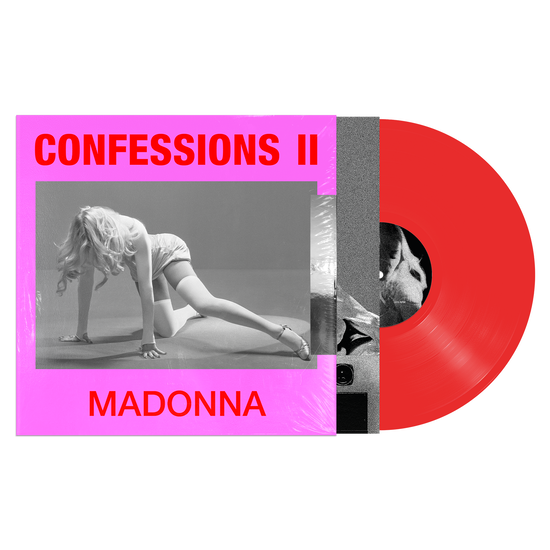 CONFESSIONS II MADONNA 12 TRACKS TRANSLUCENT RED VINYL EDITION