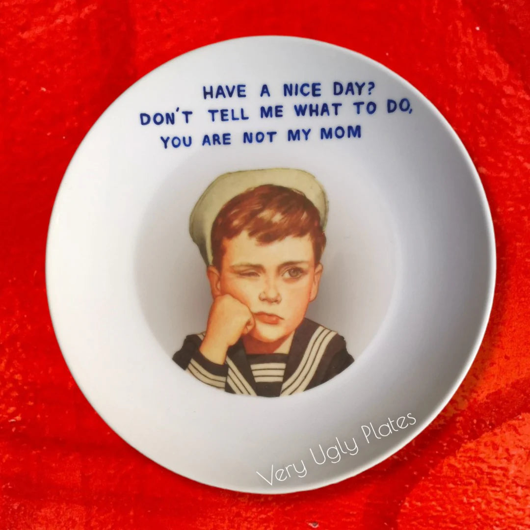 Wandplatte „Sag mir nicht, was ich tun soll“