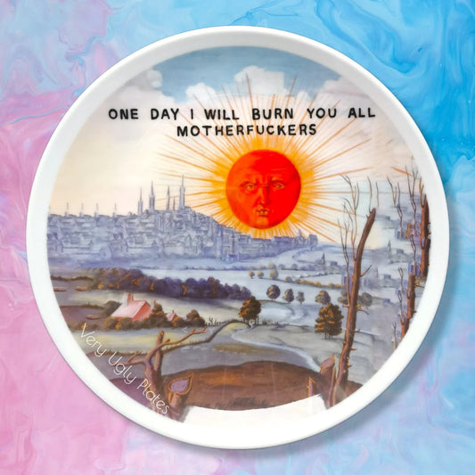 SUN WALL PLATE -21cm
