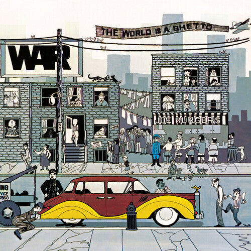 WAR - THE WORLD IS GHETTO - Vinyl LP