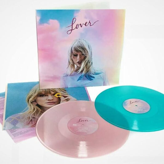 TAYLOR SWIFT – LOVER LIMITED EDITION PINK UND BLAU VINYL