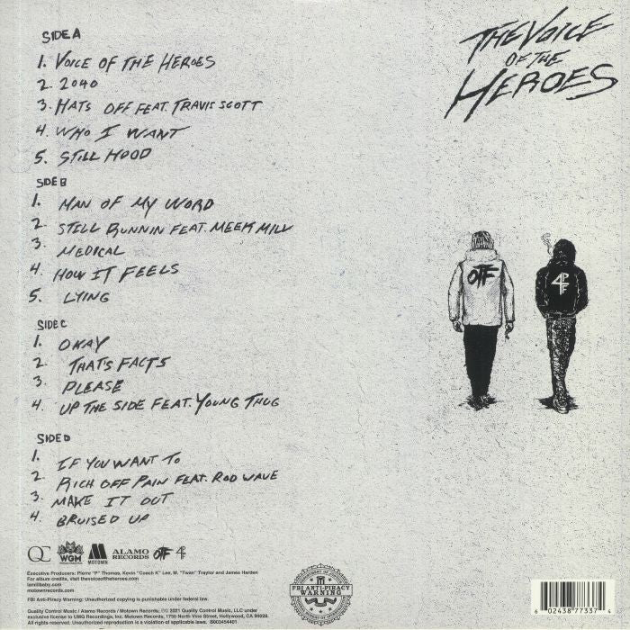 LIL BABY & LIL DURK – THE VOICE OF THE HEROES 2LP LIMITED GATEFOLD 2XLP