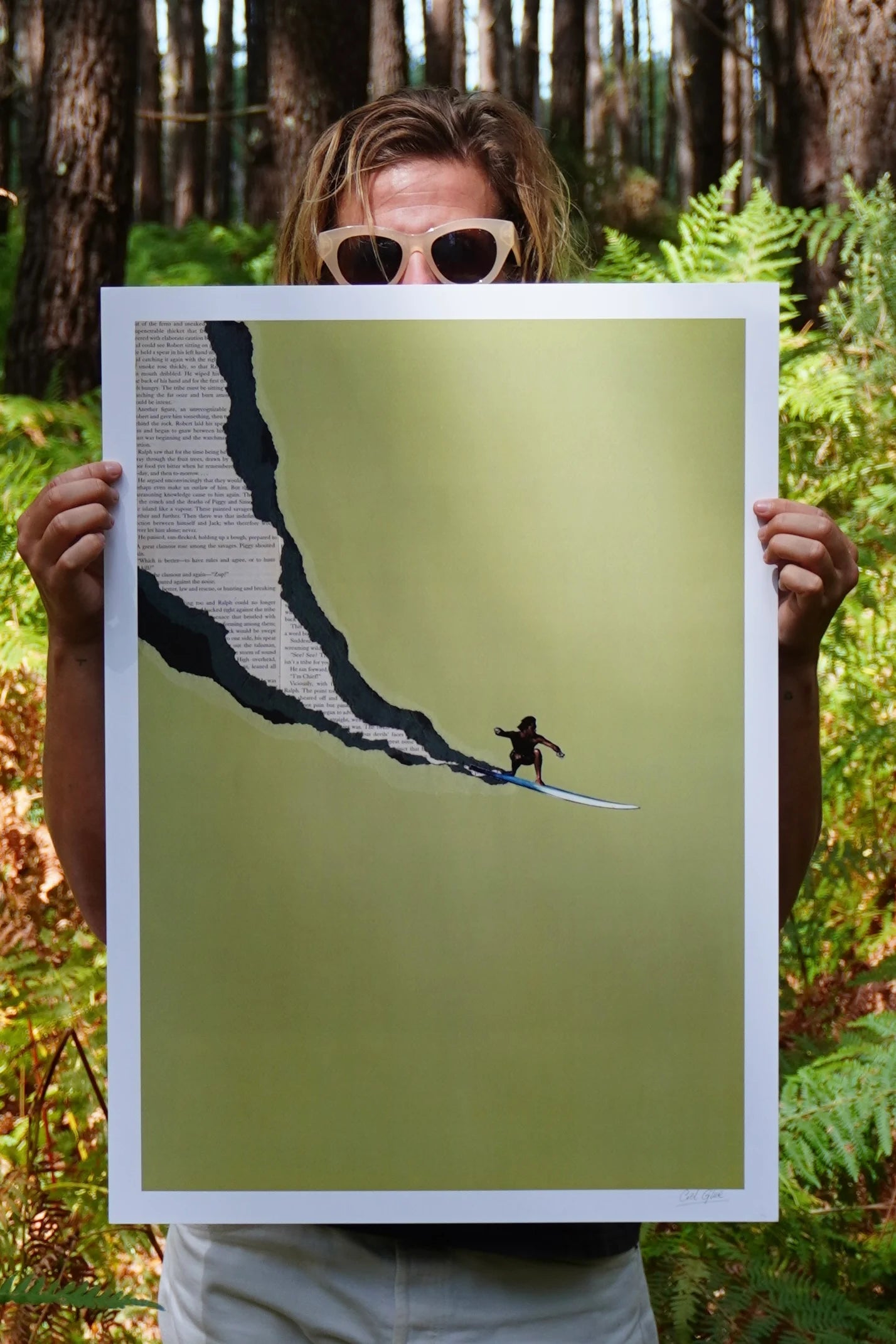 CIEL GLUE - WAIMEA PRINT 30x40