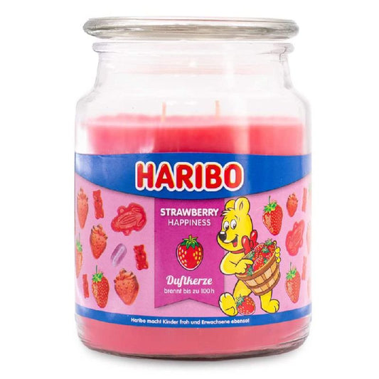 HARIBO DUFTKERZE ERDBEERGLÜCK 85 gr