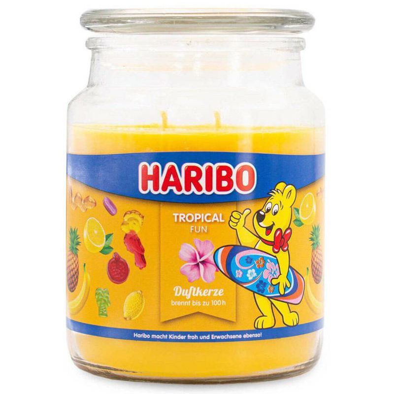 HARIBO DUFTKERZE TROPICAL FUN 85 gr