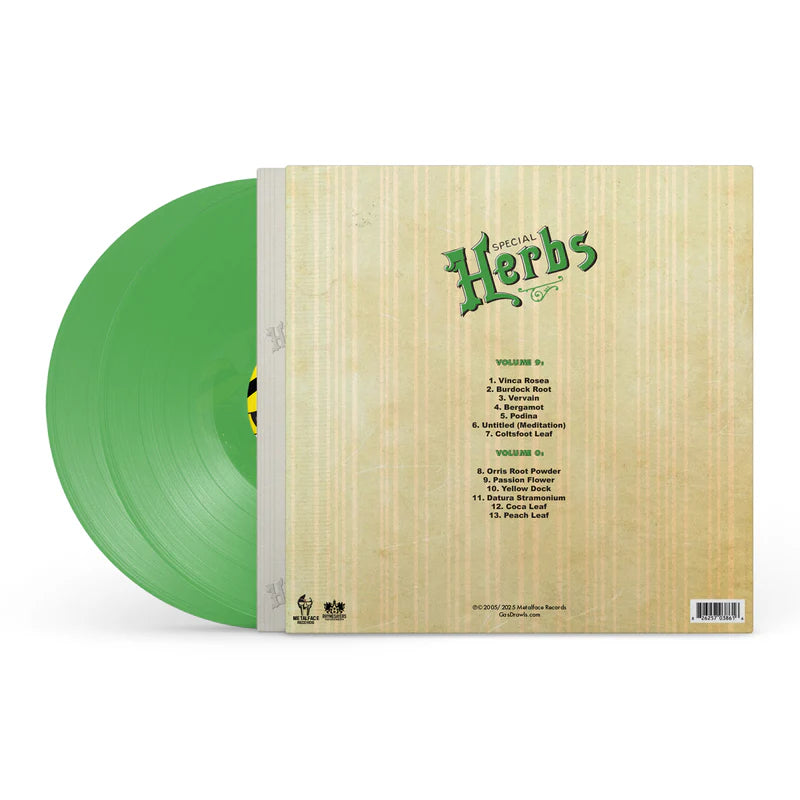 MF DOOM – METAL FINGERS PRÄSENTIERT: SPECIAL HERBS VOL. 9 & 0 (VINYL)