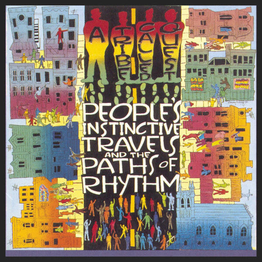 PEOPLE'S INSTICTIVE TRAVELS  AND  THE  PATHS OF  RHYTHM - A TRIBE CALLED QUEST  LP