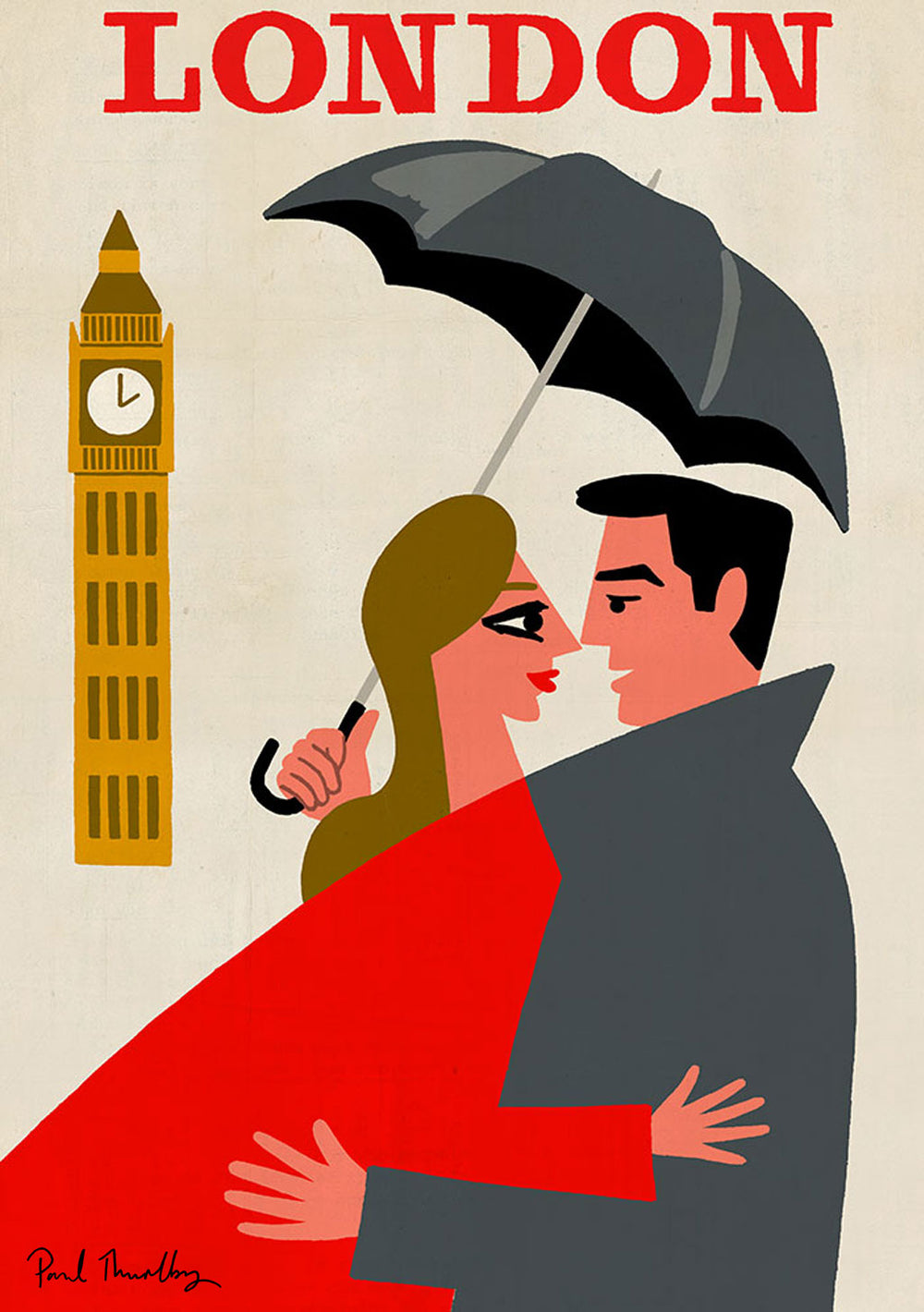 PAUL THURLBY - LONDON 30X42