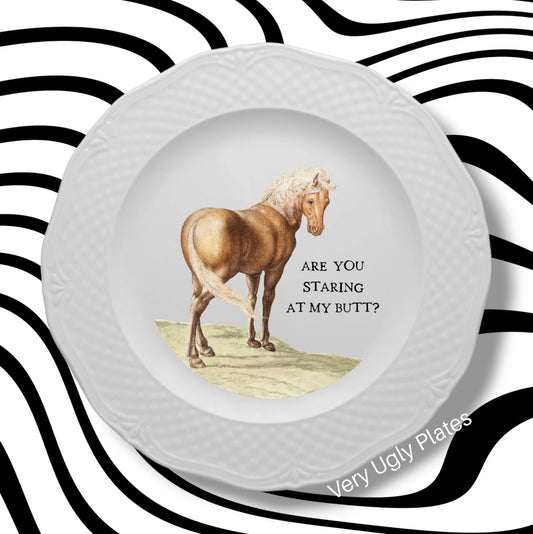 My Butt-decorative plate 21 cm
