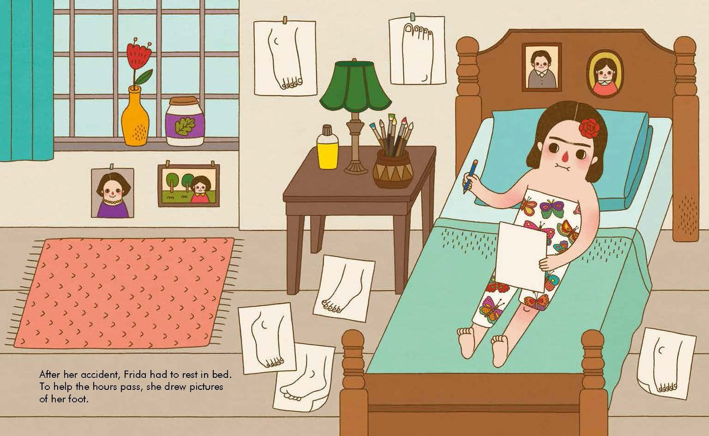 LITTLE PEOPLE , BIG DREAMS - FRIDA KAHLO