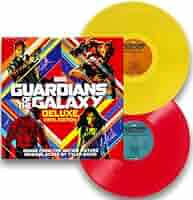 VA - GUARDIANS OF THE GALAXY OST 2LP ROT & GELB