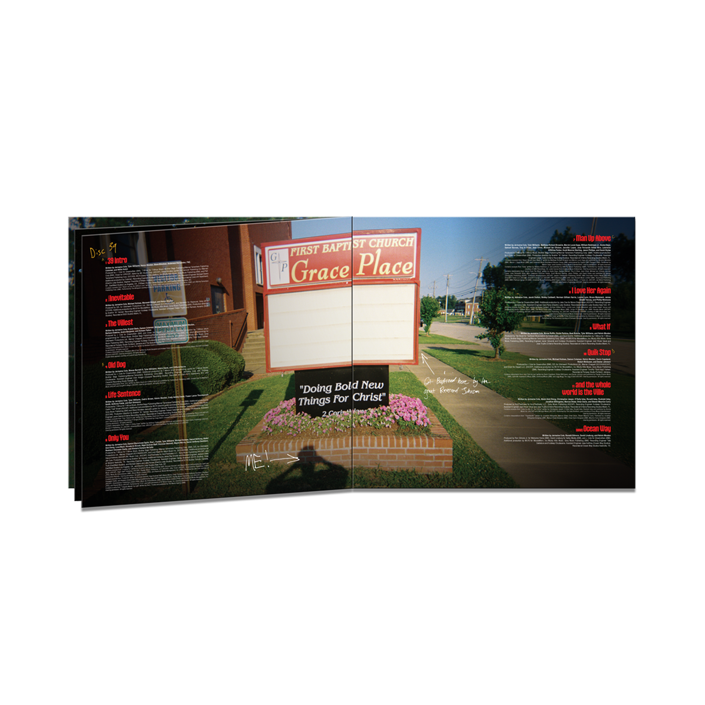 J. COLE - THE FALL-OFF RED VINYL