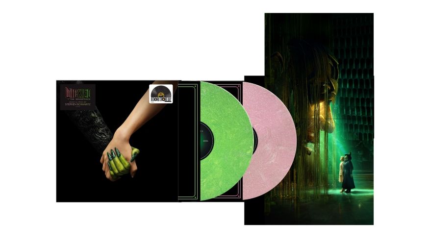 WICKED – DER SOUNDTRACK 2LP GLITZERGRÜN UND GLITZERPINK 25 RSD