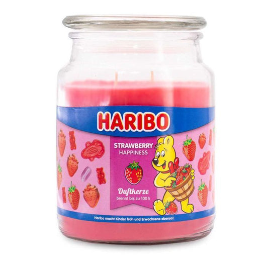 HARIBO ERDBEERGLÜCK DUFTKERZE 510 gr