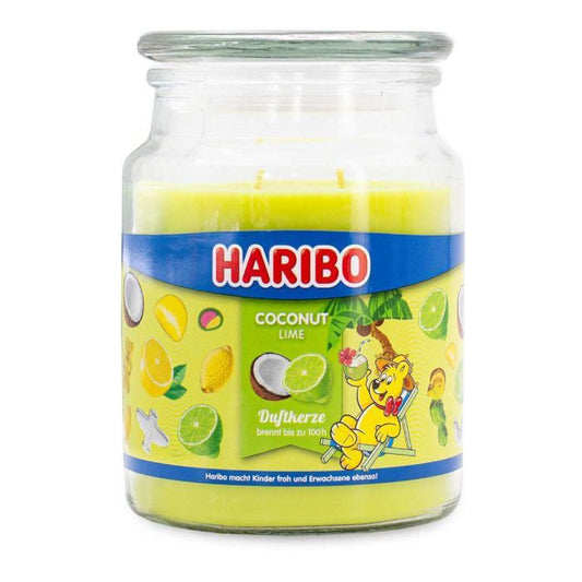 HARIBO DUFTKERZE MIT KOKOSNUSS UND LIMETTE 510 gr