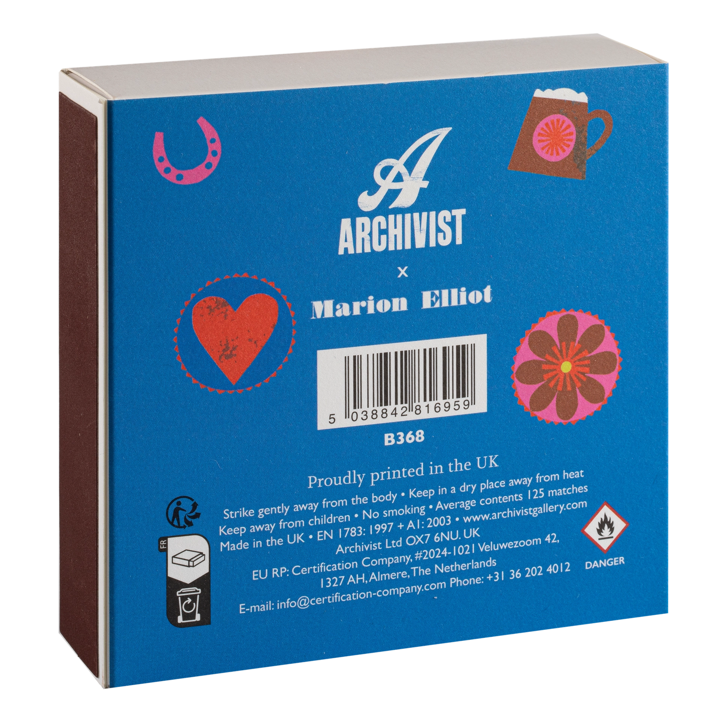 COLOURFUL GENTLEMAN - THE ARCHIVIST MATCHES