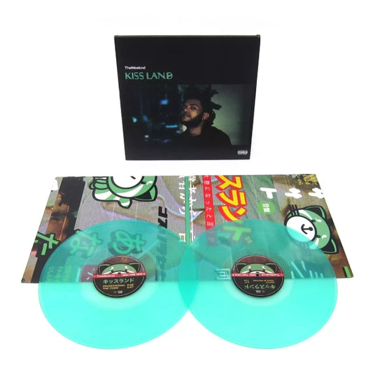 THE WEEKND - KISS LAND SEA GLASS LIMITED 2 LP