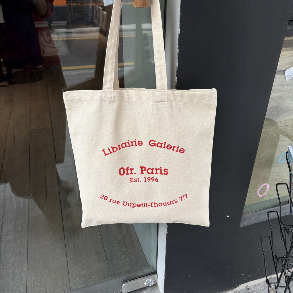 0FR ECO BAG - ECRU - RED /JINA KHAYYER