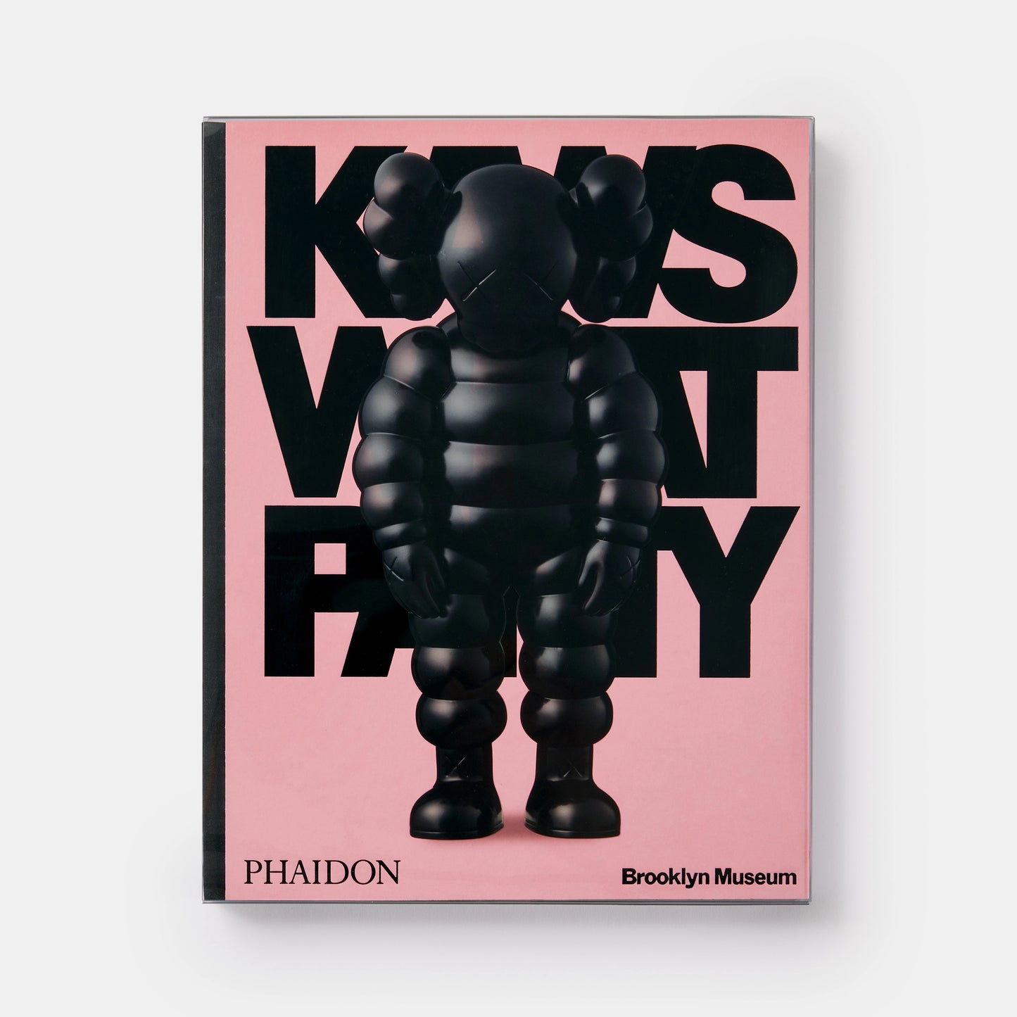 KAWS: WHAT PARTY (BLACK ON PINK EDITION)ESSAYS VON DANIEL BIRNBAUM UND EUGENIE TSAI
