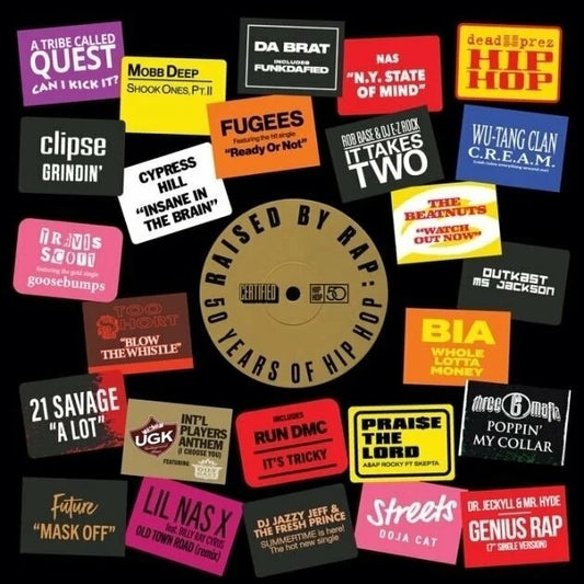 VARIOUS ARTISTS - RAISED BY RAP:50 YEARS OF HIP HOP  2 LP