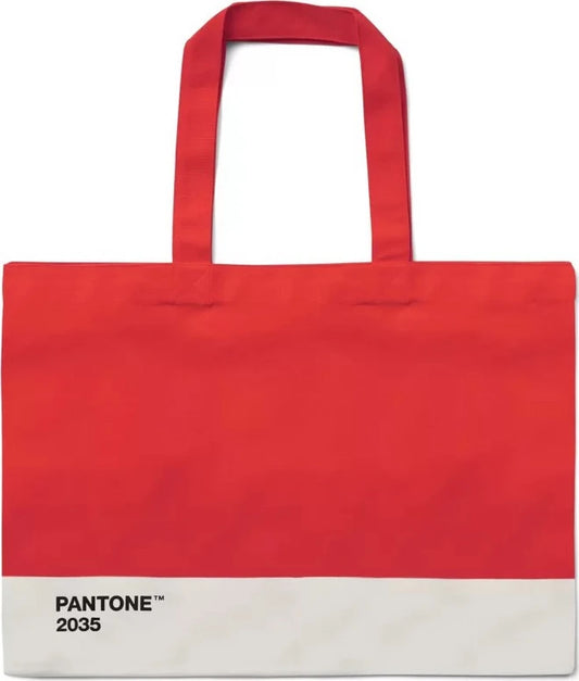 PANTONE STRANDTASCHE ROT 2035