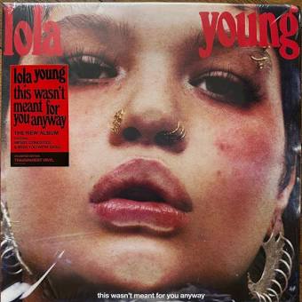 LOLA YOUNG – DAS WAR JEDENFALLS NICHT FÜR DICH GEMEINT TRANSPARENTE ROTE VINYL-LP