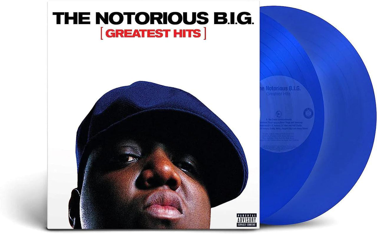 THE NOTORIOUS BIG – GREATEST HITS 2LPS LIMITIERTES BLAUES VINYL