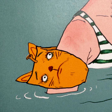 POLONA POLONA -THE SWIMMING BUNCH PRINT 30x40cm
