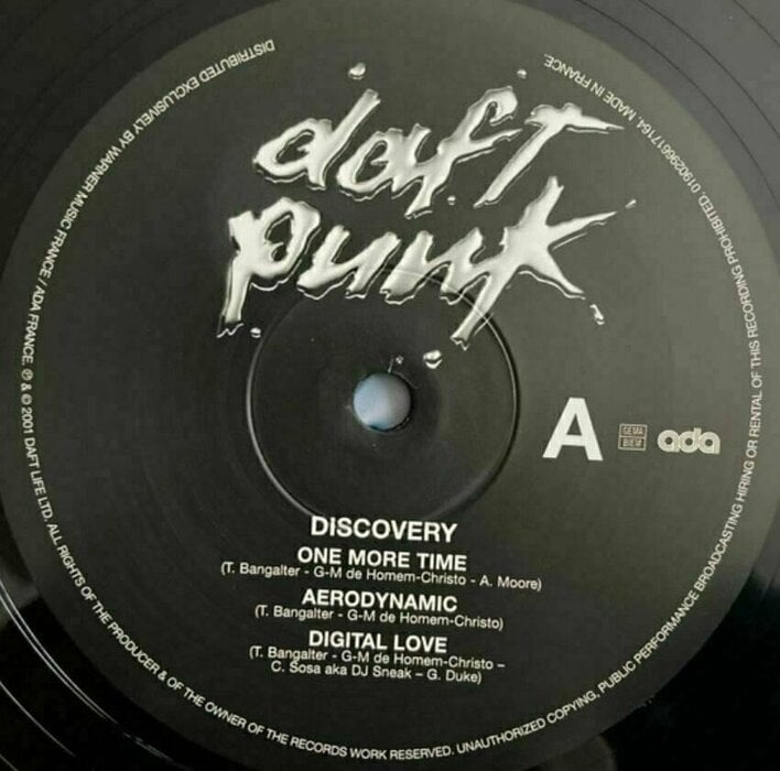 DAFT PUNK -  DISCOVERY  2LP