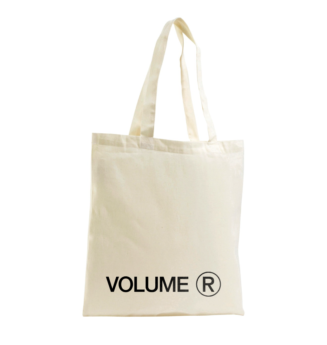 VOLUME-R WEISSE EINKAUFSTASCHE