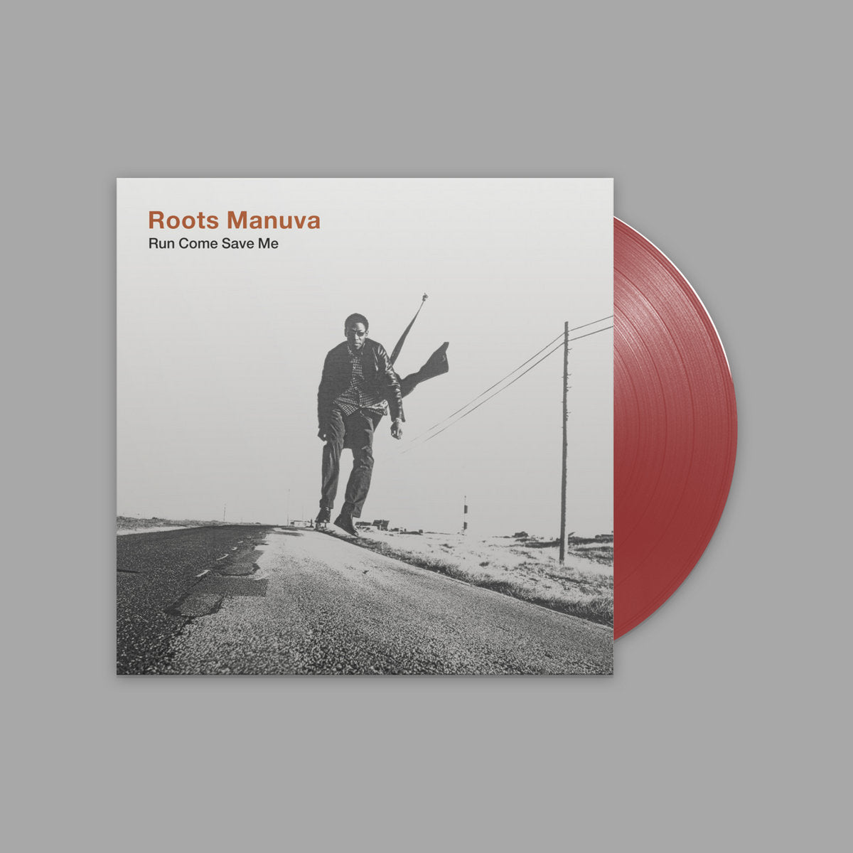 RUN COME SAVE ME - ROOTS MANUVA RED VINYL