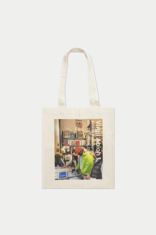 VIRGIL ABLOH TOTE BAG ECRU - OFR