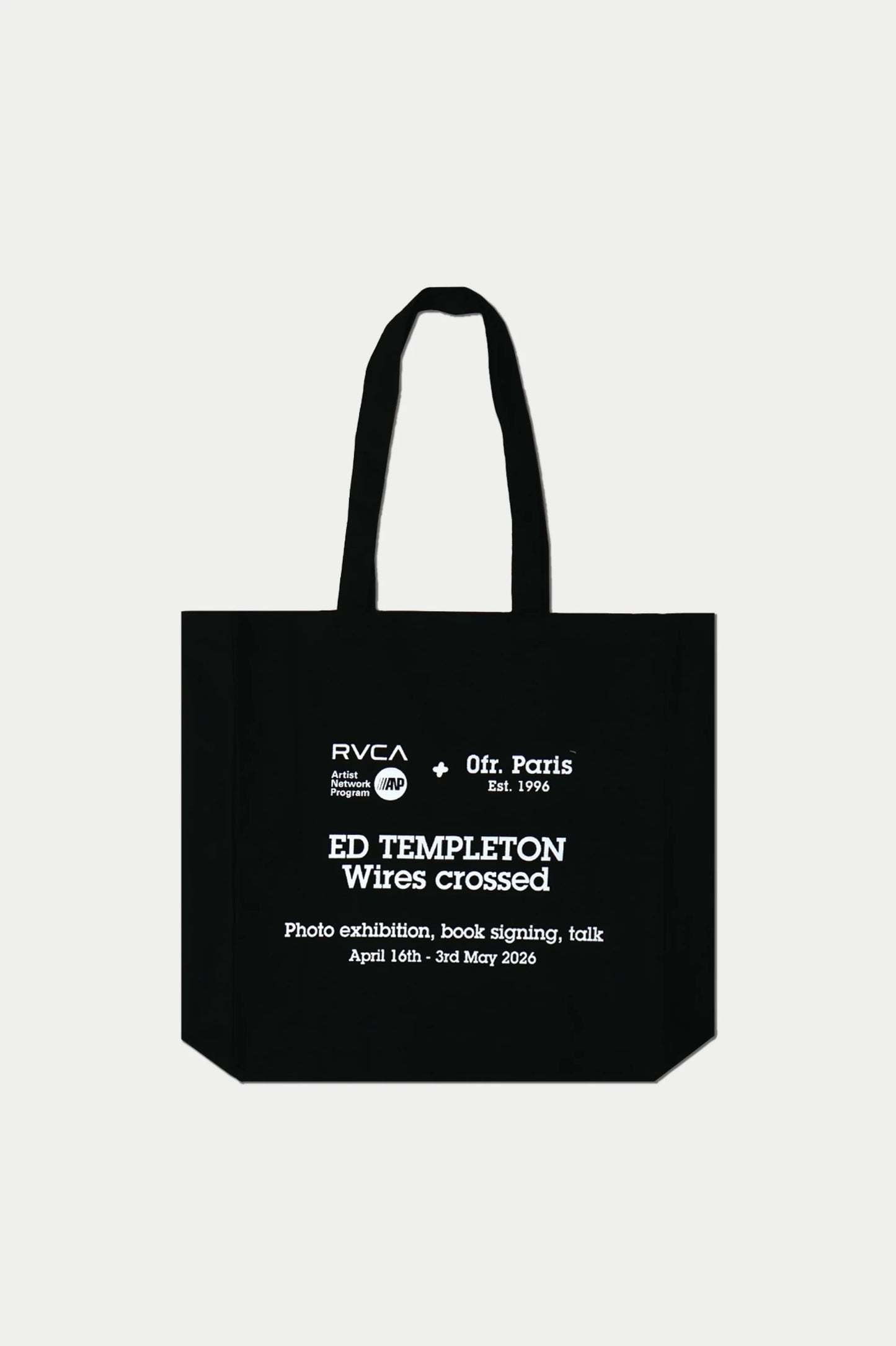 ED TEMPLETON BLACK TOTE - OFR