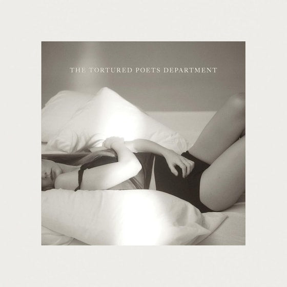 TAYLOR SWIFT - THE TORTURED POETS DEPARTMENT  2 LP GHOSTED WHITE