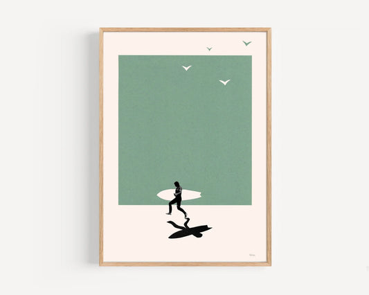 CIEL GLUE - JUMP IN POSTER  30x40cm