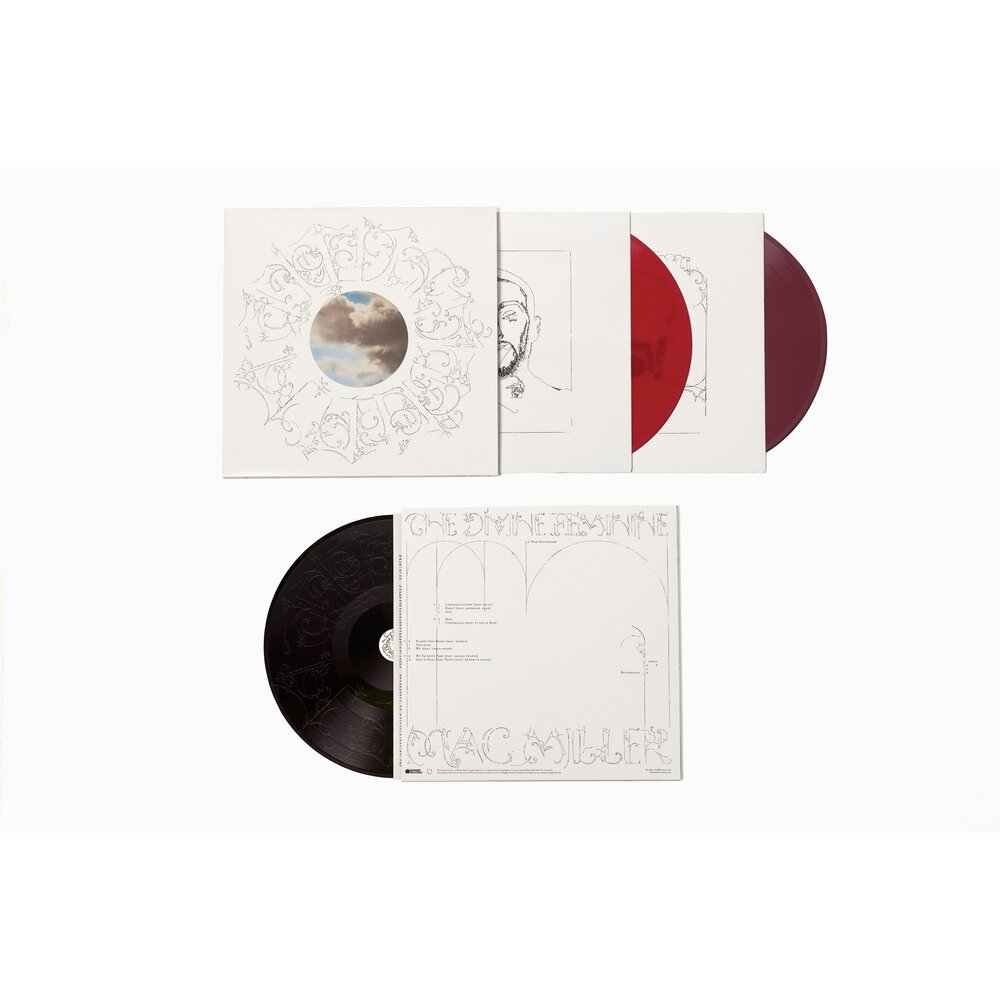 MAC MILLER - THE DIVINE FEMININE COLORED VINYL 3 LP 10th ANNIVERSARY EDITION