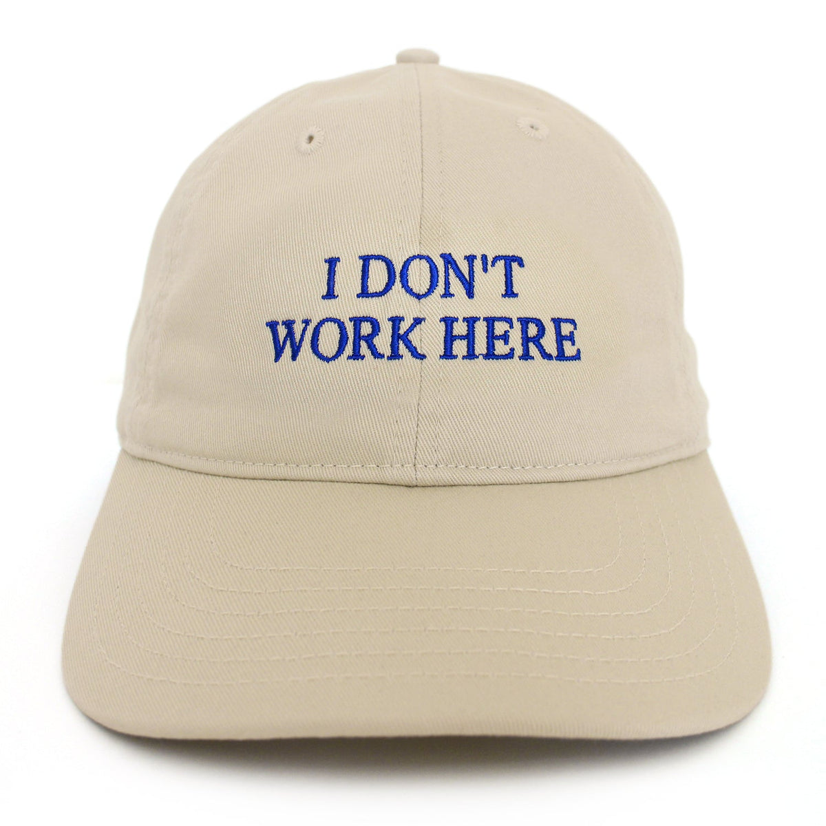 SORRY I DON'T WORK HERE HAT IDEA (BEIGE)