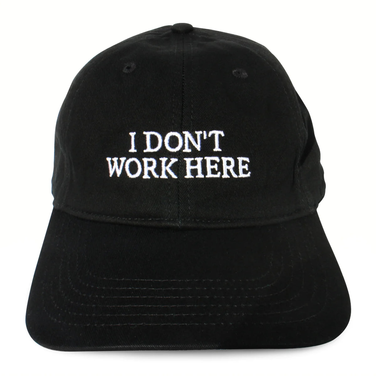SORRY I DON'T WORK HERE HAT IDEA  (BLACK)