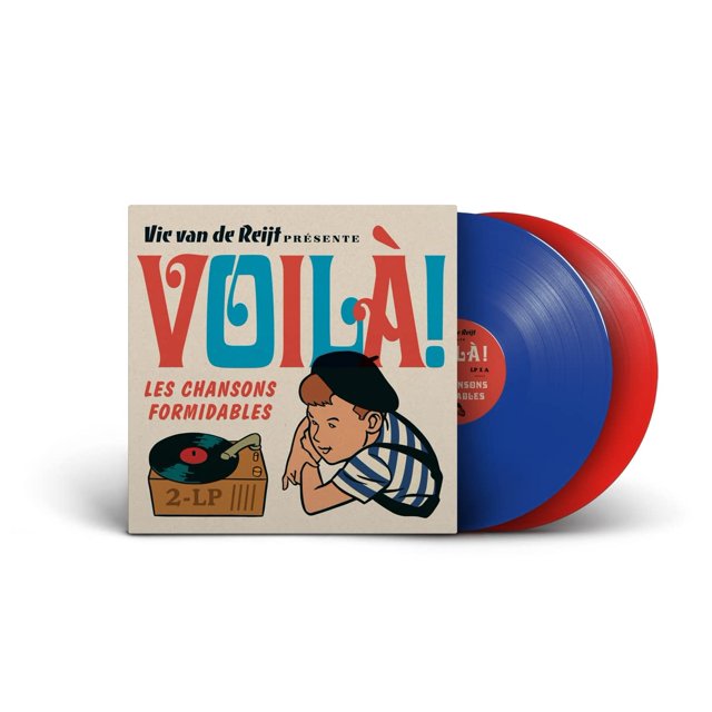 VERSCHIEDENES VOILA! LES CHANSONS FORMIDABLES 2 FARBIGE LP