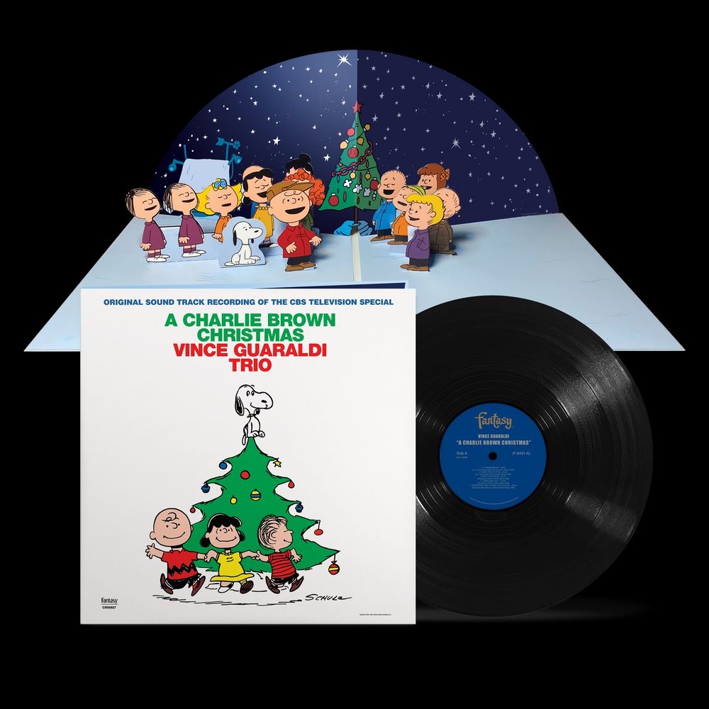 VINCE GUARALDI TRIO - A CHARLIE BROWN  CHRISTMAS  (60th Anniversary) Pop-Up Gatefold LP