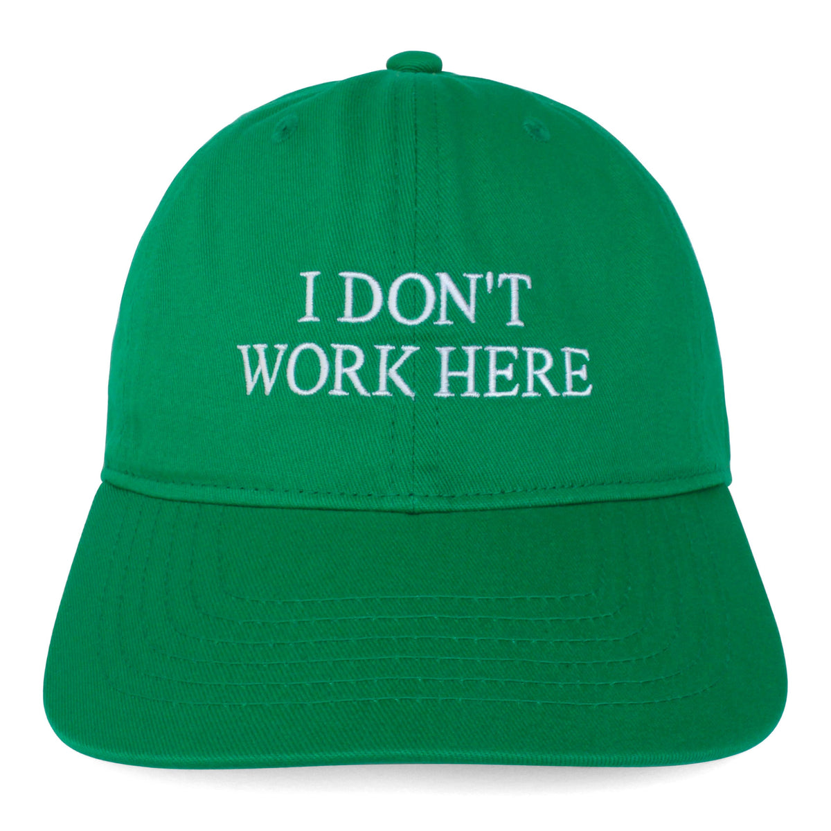 SORRY I DON'T WORK HERE - HAT IDEA (GREEN)