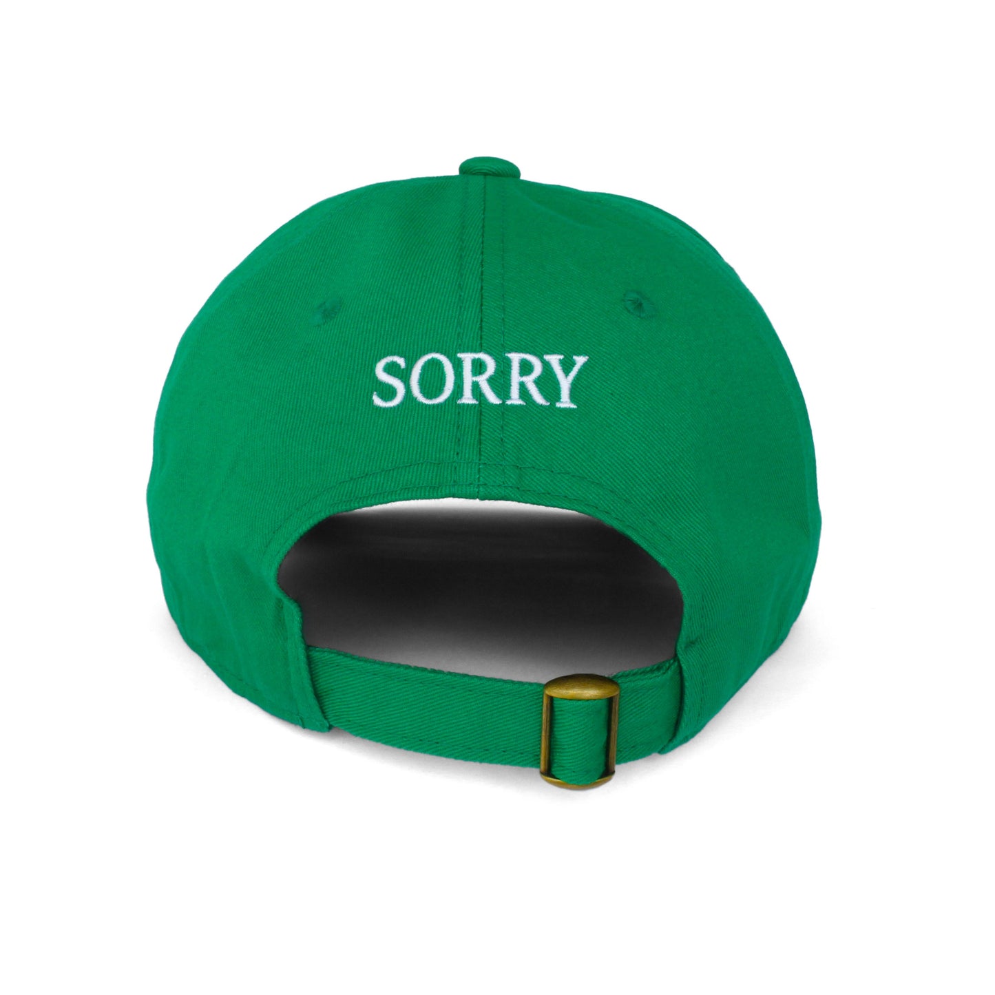 SORRY I DON'T WORK HERE IDEA HAT GREEN