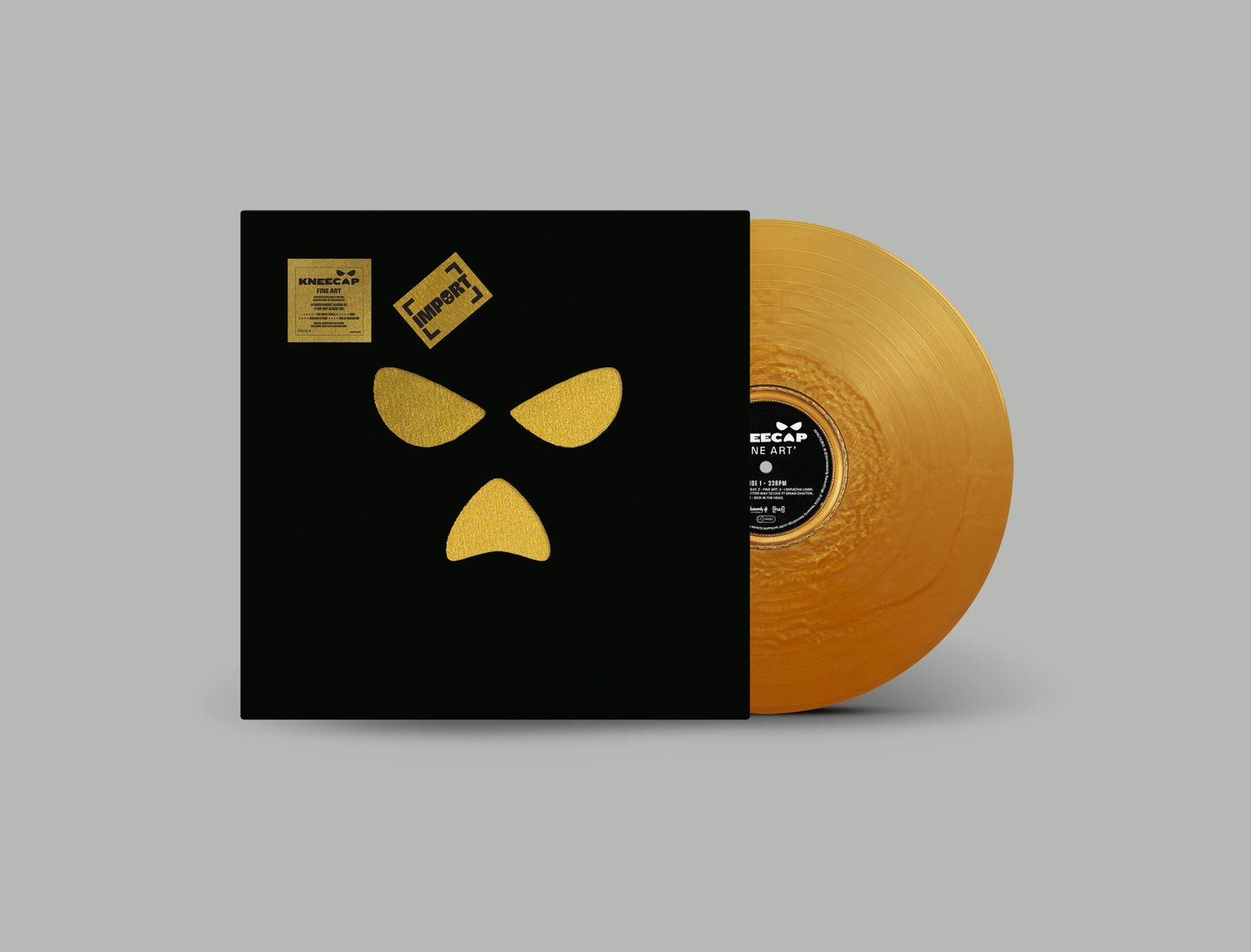KNEECAP - FINE ART  (Gold Vinyl)