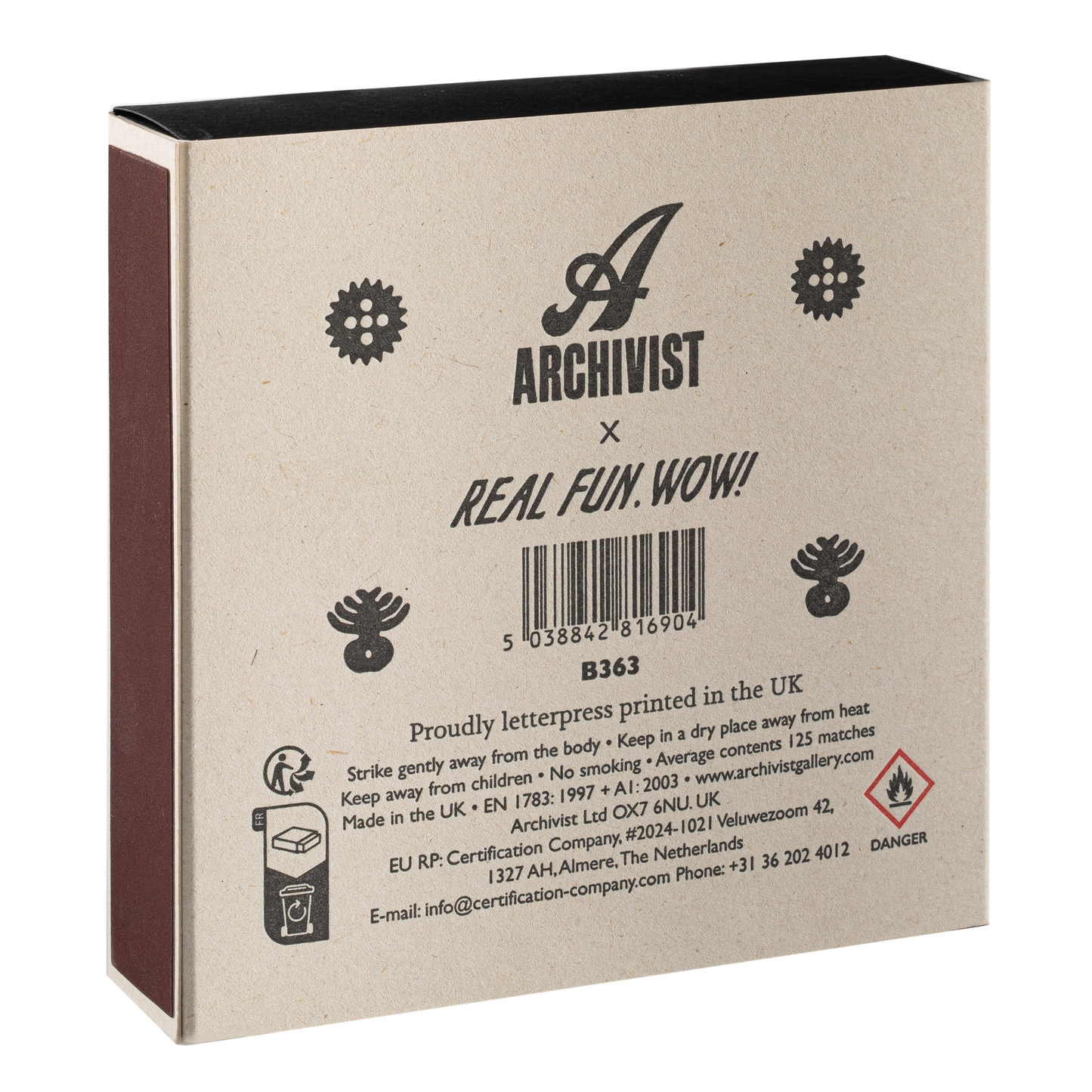 TAKE CARE OF YOURSELF - THE ARCHIVIST MATCHES