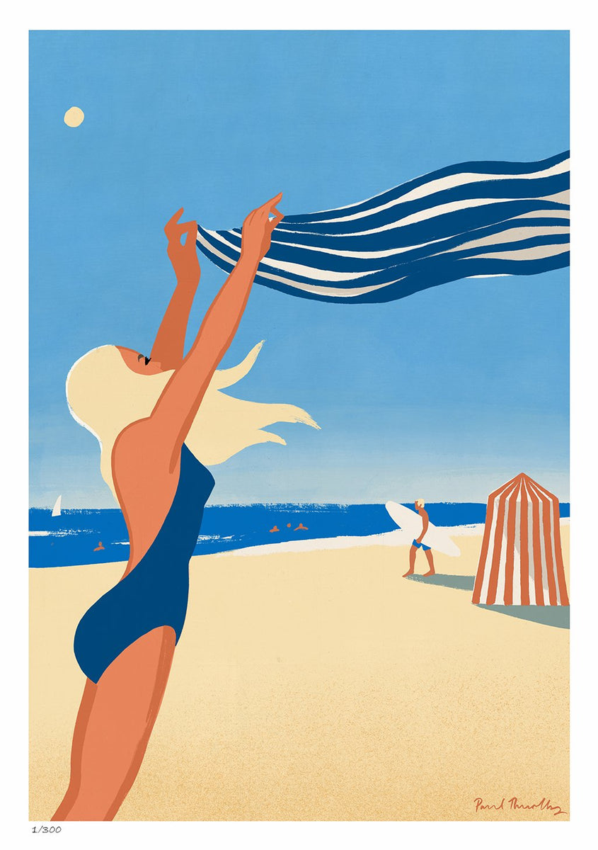 PAUL THURLBY – BLONDES HAAR, DRUCK 30X42
