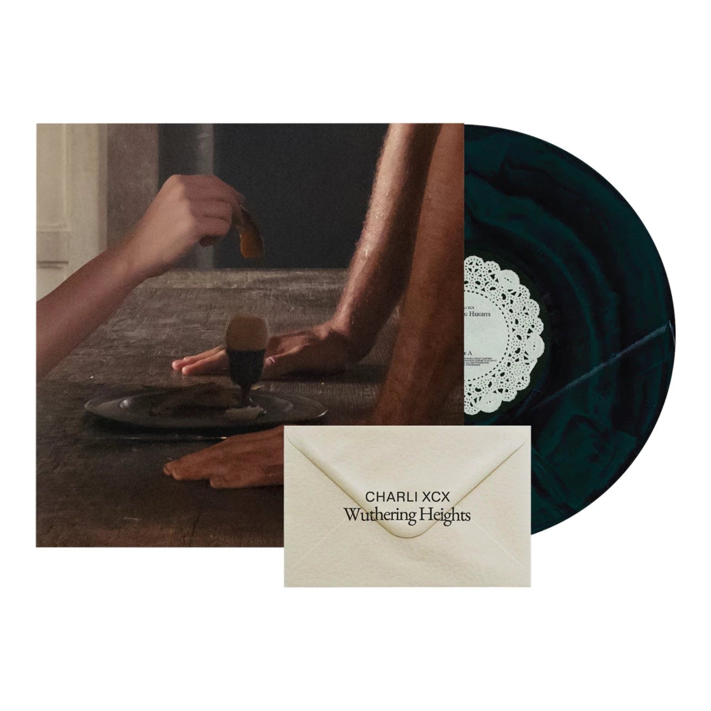 CHARLI XCX – WUTHERING HEIGHTS / BLACK & DARK GREEN MARBLED VINYL EDITION (LP)