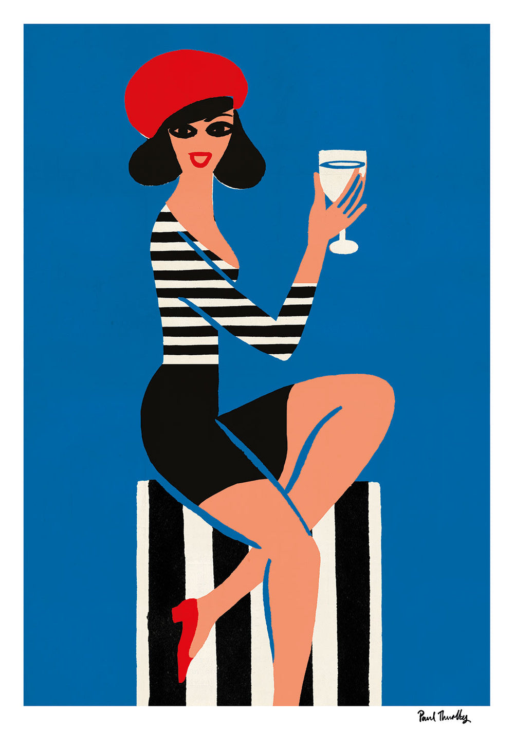 PAUL THURLBY - KOLUMNE MÄDCHEN 30x42