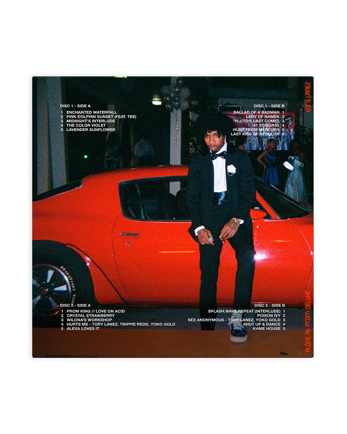 TORY LANEZ - ALONE AT PROM ORANGE VINYL
