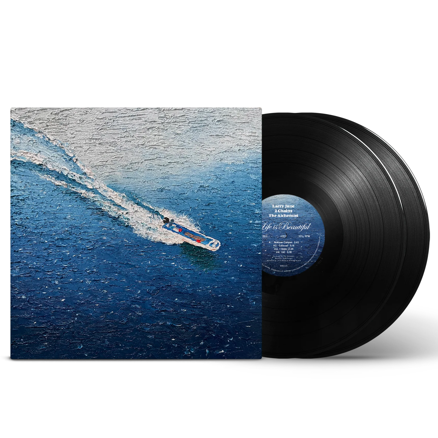 LARRY JUNE 2 CHAINZ &amp; The ALCHEMIST – LIFE IS BEAUTIFUL LP