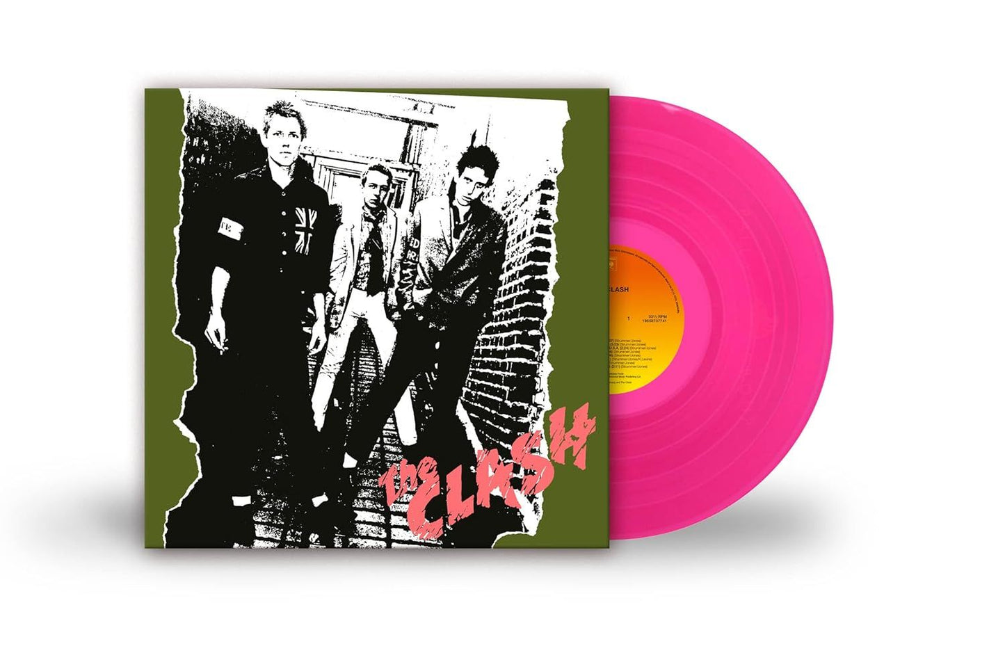 THE CLASH – THE CLASH PINK TRANSPARENTE VINYL-LP